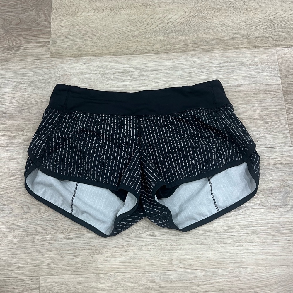 Lululemon Speed Up Low rise Shorts